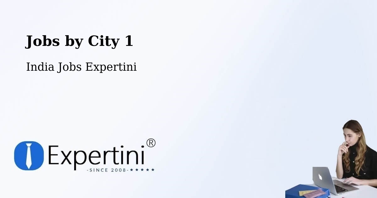 City Jobs in India - Expertini